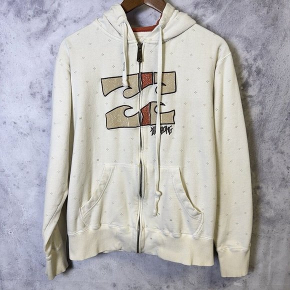 Billabong Other - Vintage Billabong Hoodie Y2K Full Zip Embroidered Sweatshirt Large